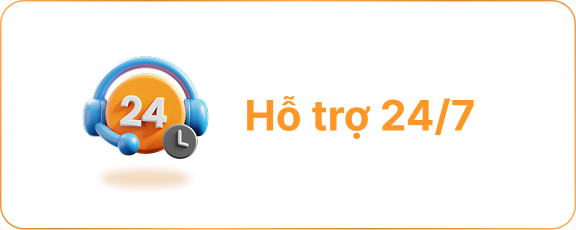 Hỗ trợ 24/7